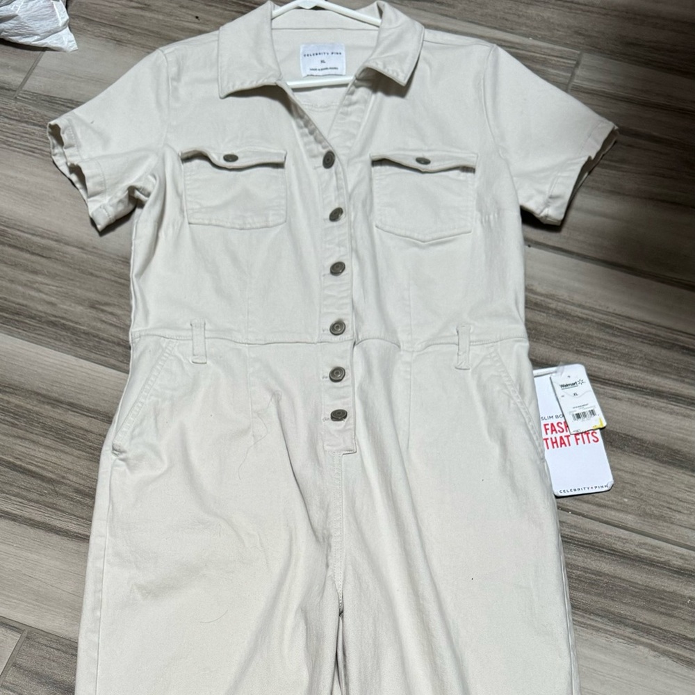 Celebrity Pink NWT Slim boilersuit size XL